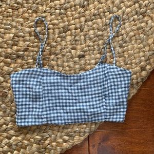 Brandy Melville Cropped barrette top